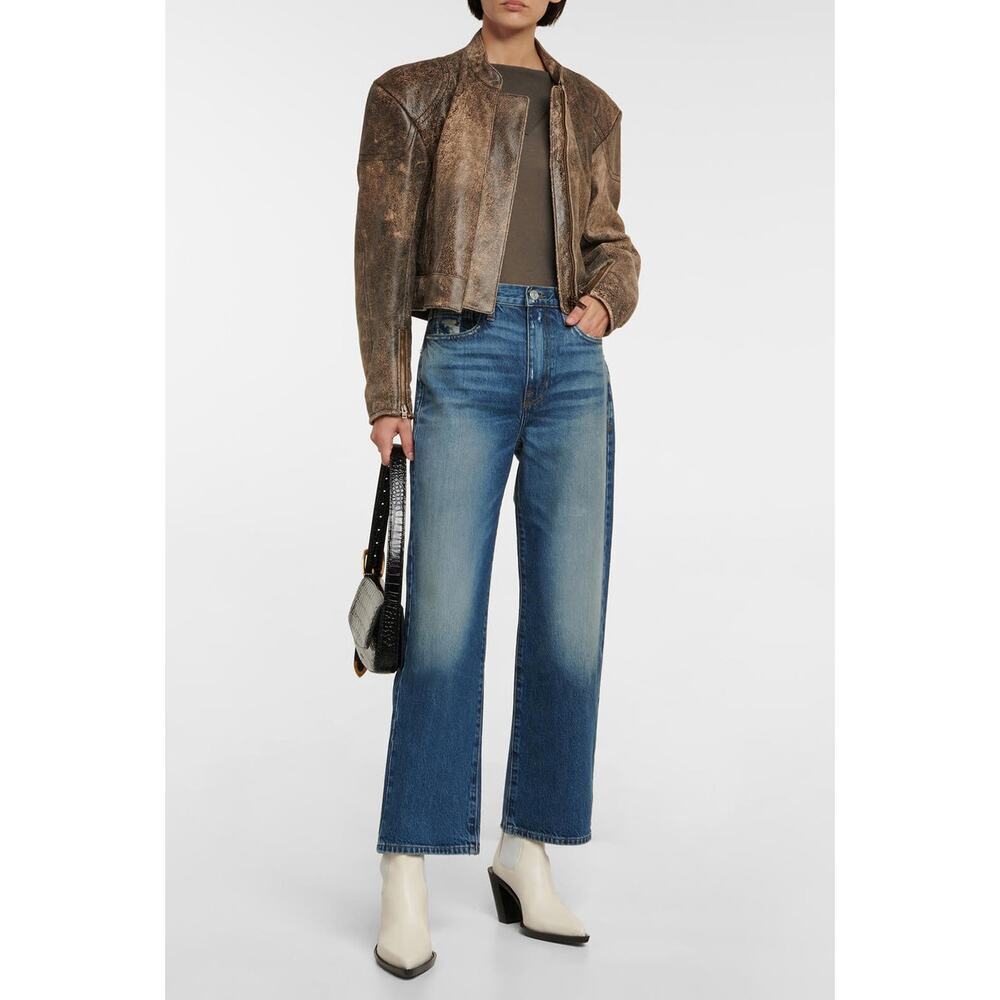 FRAME Le Jane Crop in Northville EUC Size 30 $298 MSRP High Rise - Picture 1 of 13